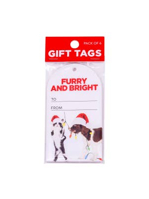 Christmas Bright Set Of 6 Gift Tags