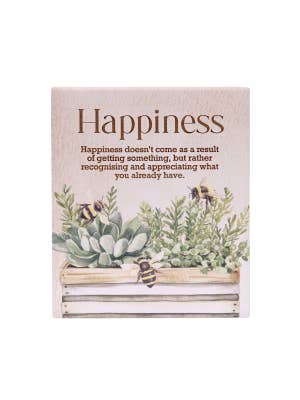 Whimsical Garden Happiness Verse