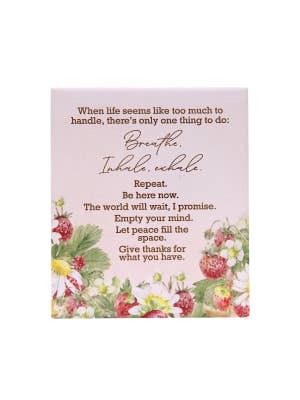 Whimsical Garden Mindfulness Verse