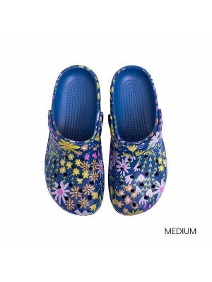Home Grown Floral Garden Clog Medium