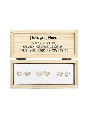 Heart & Soul Mum Earring Set
