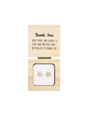 Heart & Soul Thank You Earrings