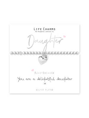 Life Charms Just Because Daughter Bracelet