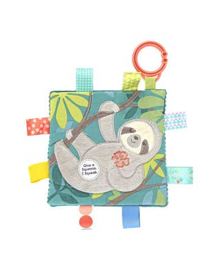 Mary Meyer Taggies Molasses Sloth Crinkle Me