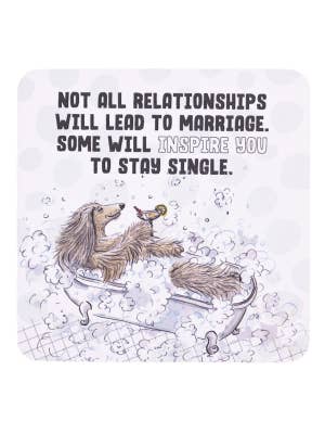 Olive & Co. Marriage Coaster
