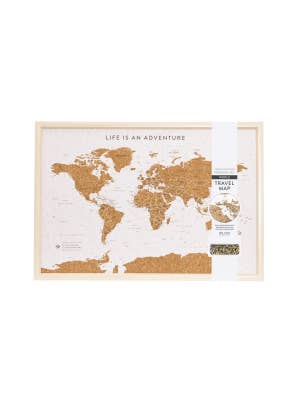 Travel Board World Medium Map
