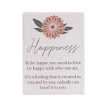 Amber Garden Happiness Ceramic Magnet