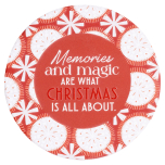 Christmas Memories Ceramic Coaster