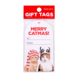 Christmas Catmas Set Of 6 Gift Tags