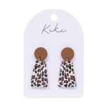 KiKi Leopard Print Earrings