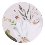 Palm Cove Marble Ceramic Coaster