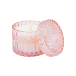 The SOi Co Pink Chiffon Petite Shimmer Candle 8oz