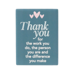 End Of Year Thank You Ceramic Magnet