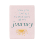 End Of Year Journey Ceramic Magnet