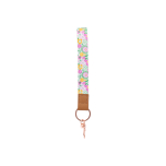 Teacher Pink Wristlet Keychain