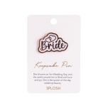 Wedding Bride Keepsake Pin