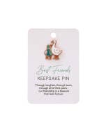 Best Friends Keepsake Pin