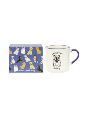 Loved By My Bulldog Mug