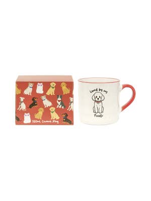 Loved By My Poodle Mug