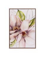 Blossom Right Golden Blooms Framed Canvas 94x64