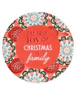 Christmas Family Ceramic Coaster