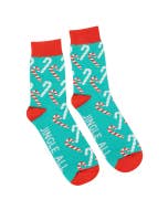 Christmas Candy Canes Socks