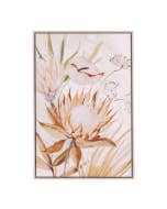 Palm Cove Flora Framed Canvas 94x64