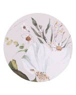 Palm Cove Marble Ceramic Coaster