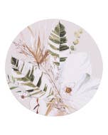 Palm Cove Greenery Ceramic Coaster