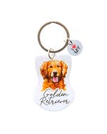 Pet Keyring Golden Retriever