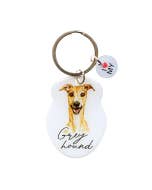 Pet Keyring Greyhound