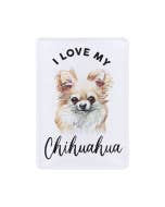 Pet Lovers Chihuahua Acrylic Magnet