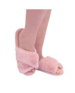 SnuggUps Women's Cross Open Toe Blush