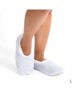 SnuggUps Women's Metallic Grey Large